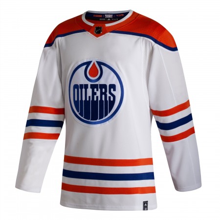 Camisola Edmonton Oilers Blank 2020-21 Reverse Retro Authentic - Homem